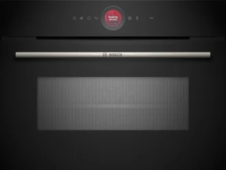 Series 8 Built-in compact oven with microwave function 60 x 45 cm Black