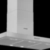 Series 2 wall-mounted cooker hood 90 cm Stainless steel