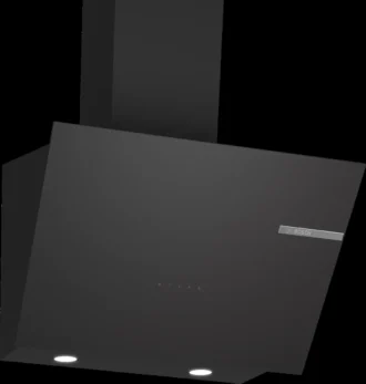 Series 4 wall-mounted cooker hood 60 cm , Black