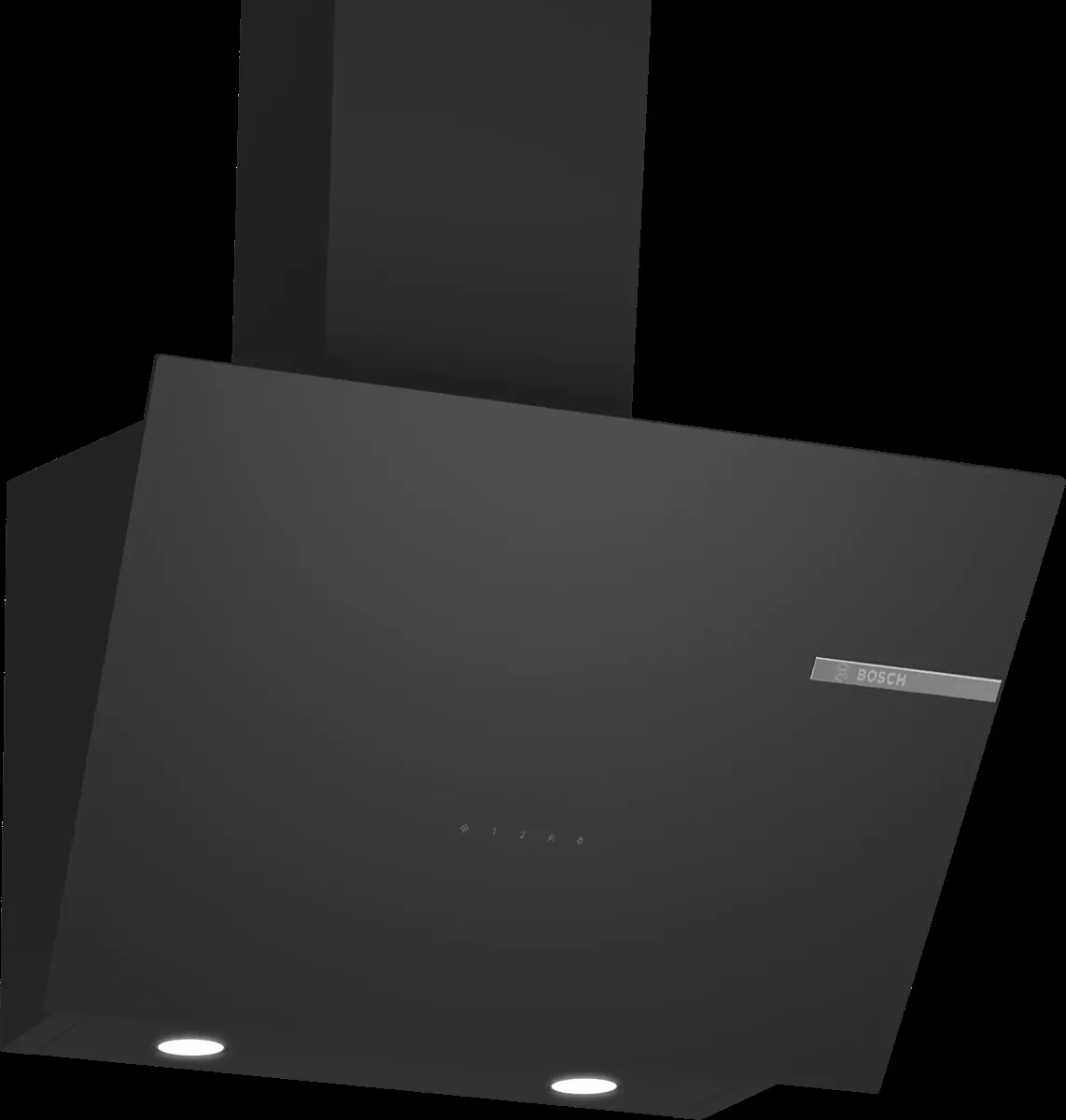 Series 4 wall-mounted cooker hood 60 cm , Black