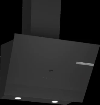 Series 6 wall-mounted cooker hood 60 cm , Black