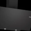 Series 4 wall-mounted cooker hood 90 cm , Black