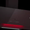 Series 8 wall-mounted cooker hood 90 cm , Black