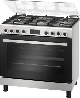 Series 6 Gas range cooker Stainless steel
