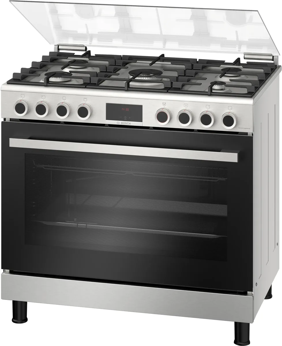 Series 6 Gas range cooker Stainless steel