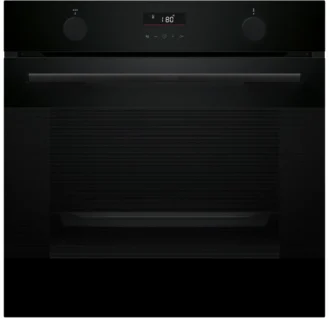 Series 4 Built-in oven with added steam function 60 x 60 cm Black
