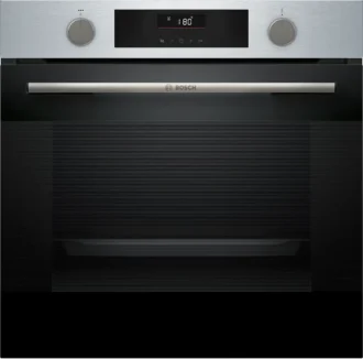 Series 4 Built-in oven with added steam function 60 x 60 cm Stainless steel