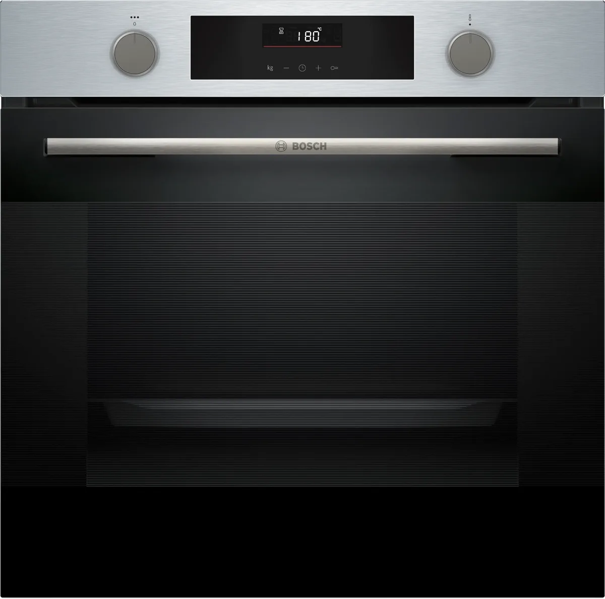 Series 4 Built-in oven with added steam function 60 x 60 cm Stainless steel