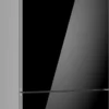 Series 6 free-standing fridge-freezer with freezer at bottom, glass door 193 x 70 cm Black, Total No Frost