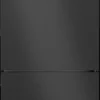Series 8 free-standing fridge-freezer with freezer at bottom 186 x 86 cm Brushed black steel anti-fingerprint