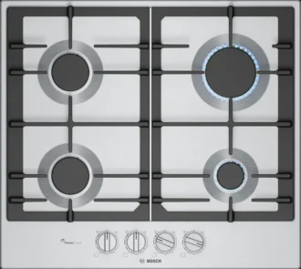 Series 6 Gas hob 60 cm Stainless steel