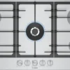 Series 6 Gas hob Stainless steel
