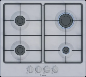 Series 4 Gas hob 60 cm Stainless steel