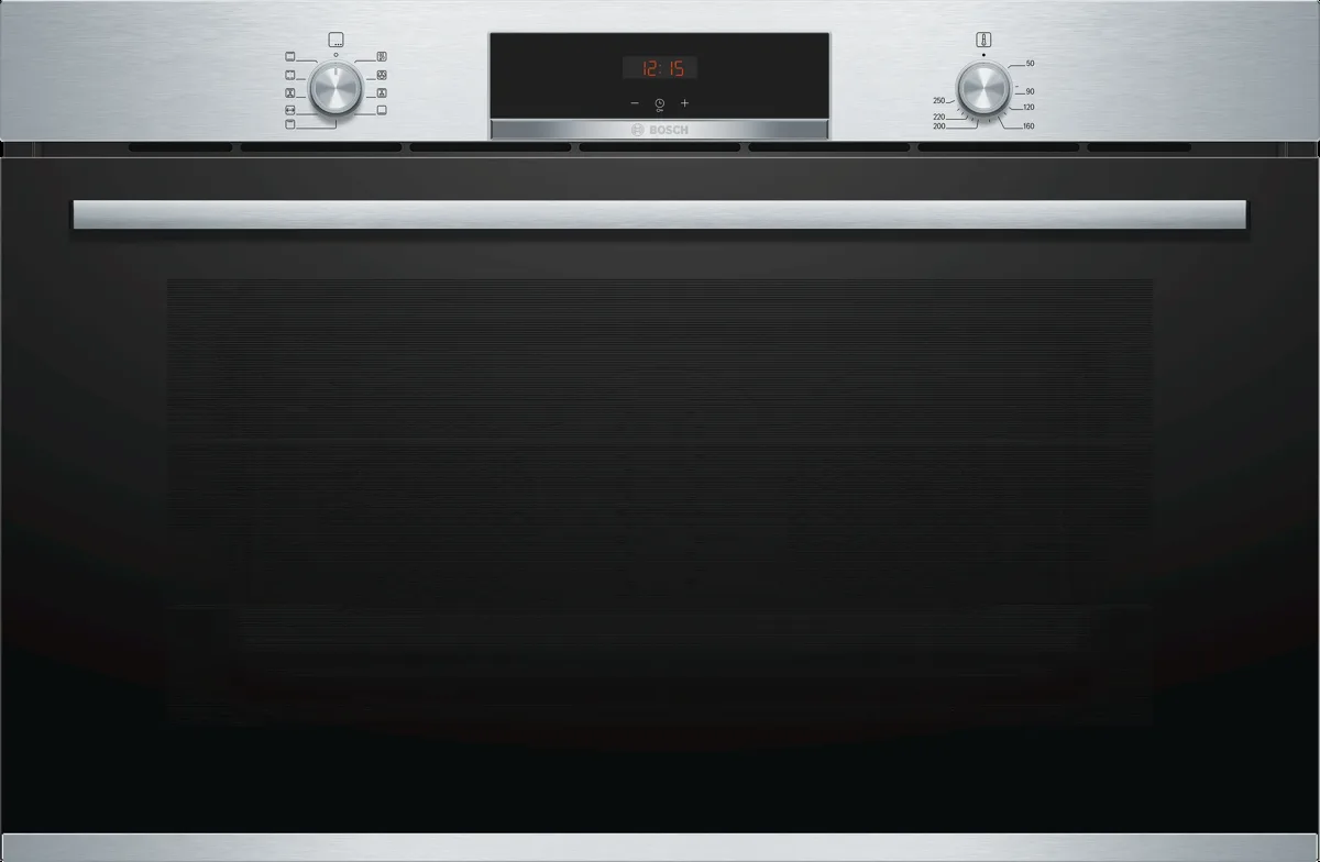 Series 4 Built-in oven 90 x 60 cm Stainless steel