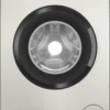 Series 2 washing machine, frontloader 8 kg , Silver inox